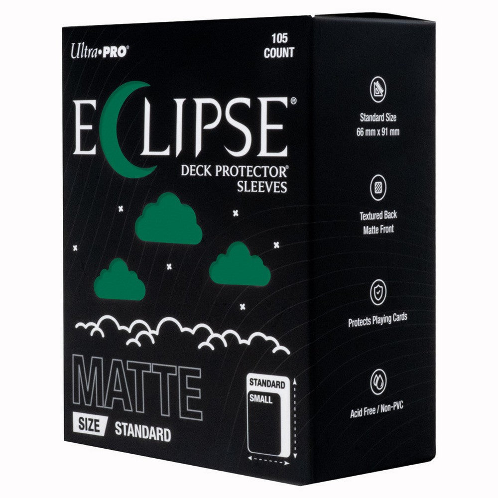 Ultra Pro ECLIPSE Matte Standard Deck Protector Sleeves 105 Count Forest Green - UP16685