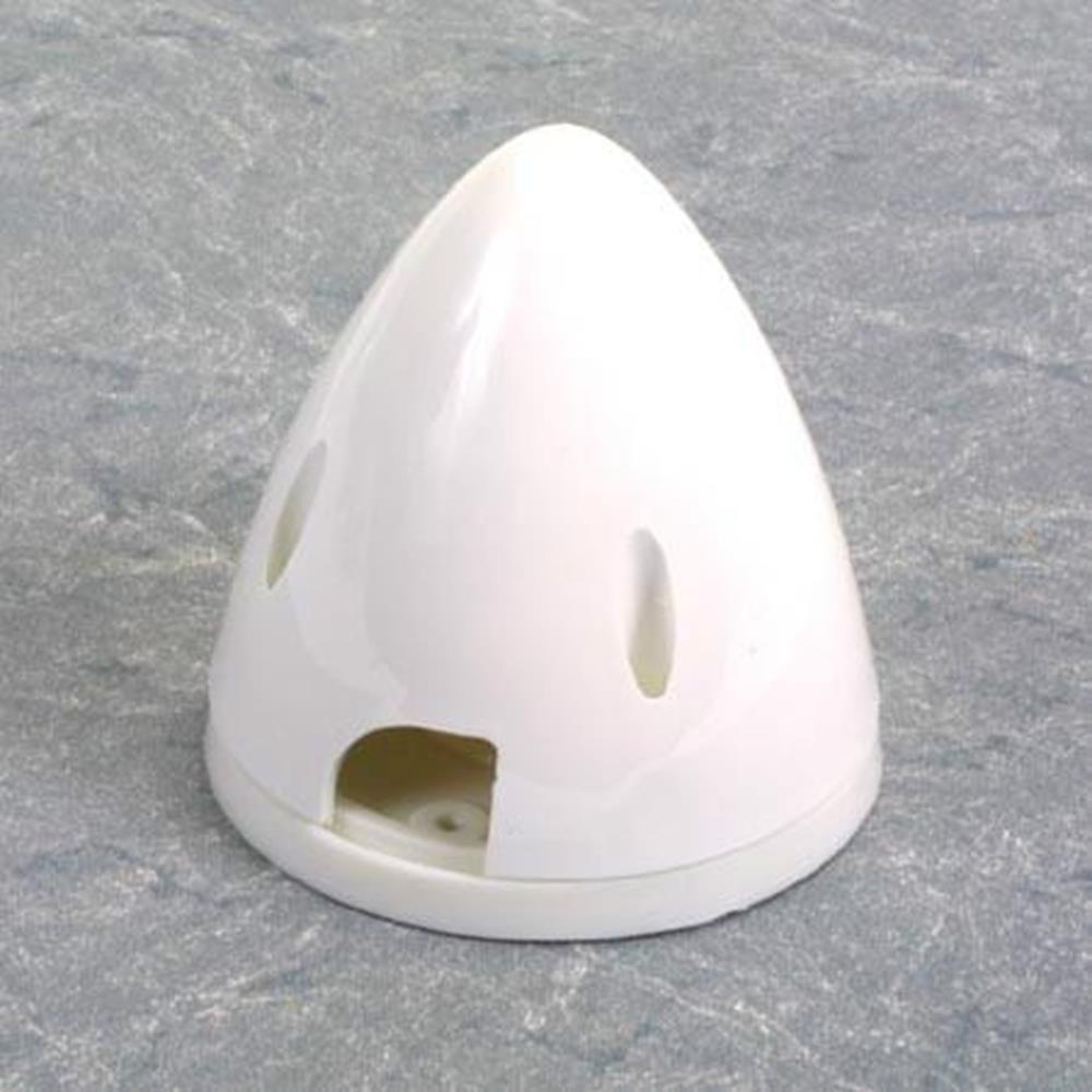 Dubro 296 SPINNER WHITE 3INCH (10908732167)