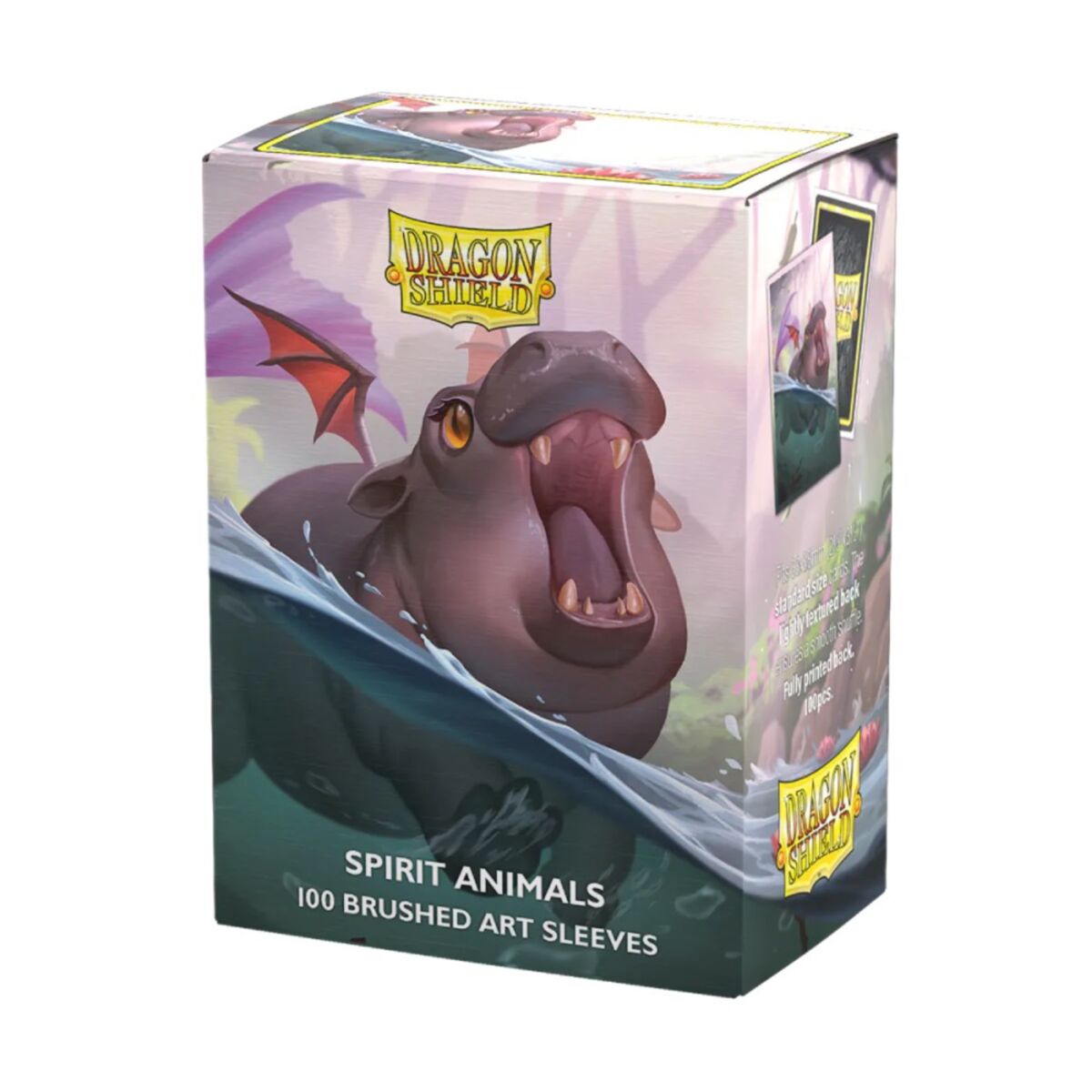 Dragon Shield 100 Brushed Art Sleeves Spirit Animals The Snortle - AT-12133