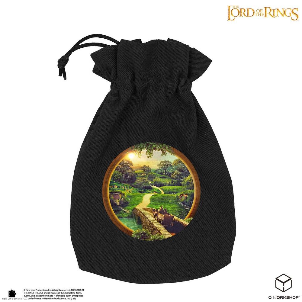 Q Workshop The Lord of the Rings: Shire Dice Pouch - QW-LOTR/POU/190166/SHI