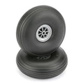 Dubro 350T TREADED WHEELS 3-1/2INCH (8279335108845)