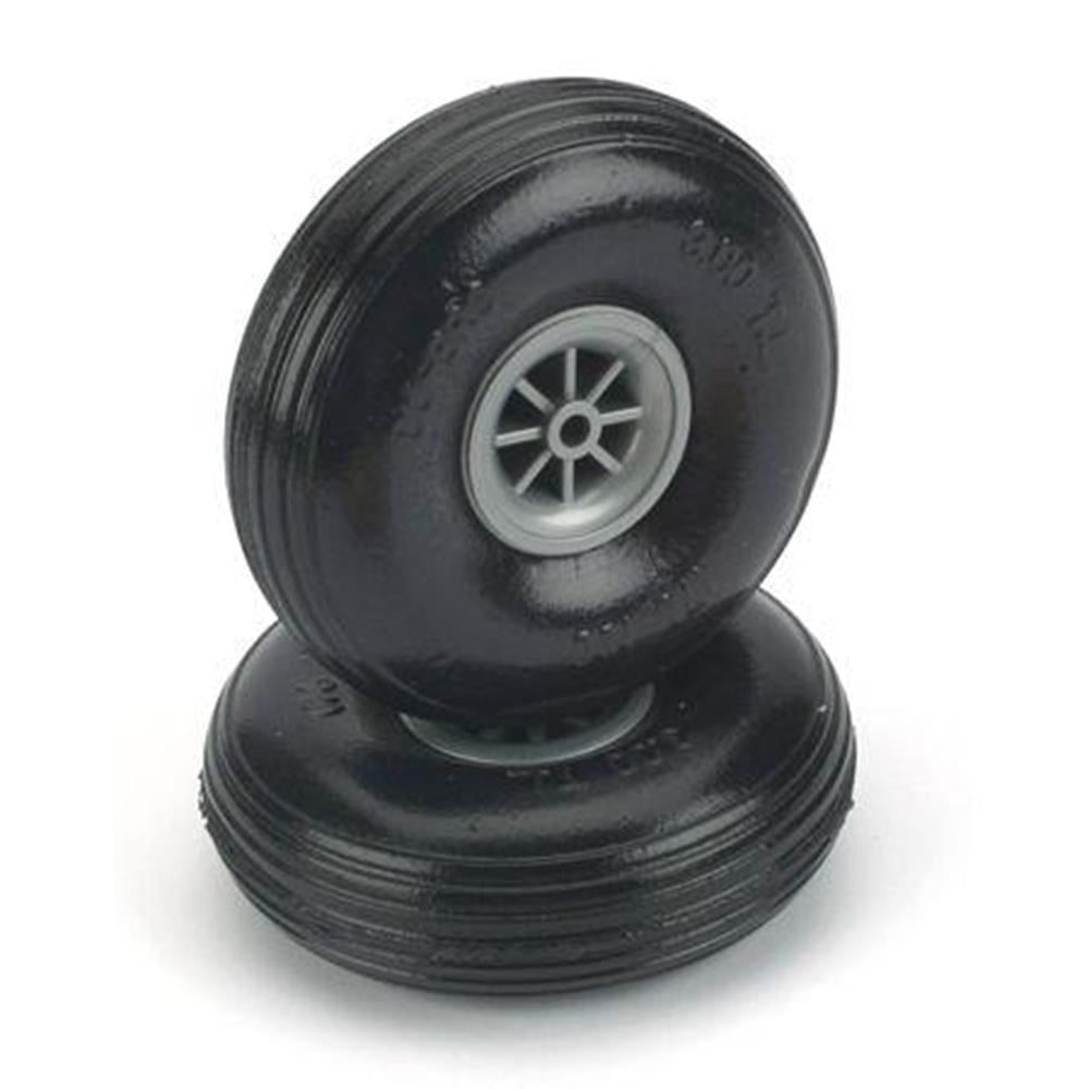 Dubro 350TL TREADED LITE WHEELS 3-1/2INCH (10908754119)