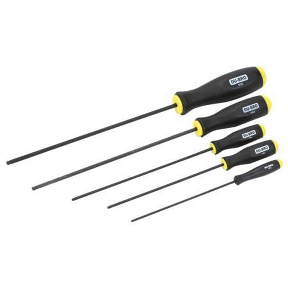 Dubro 447 Standard/Imperial Ball Wrench Set (5pcs) (10908766855)