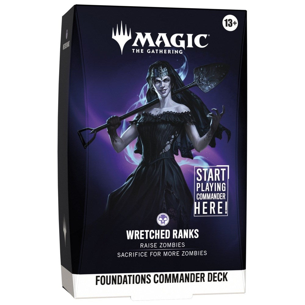 Magic Foundations Starter Commander Deck Wretched Ranks