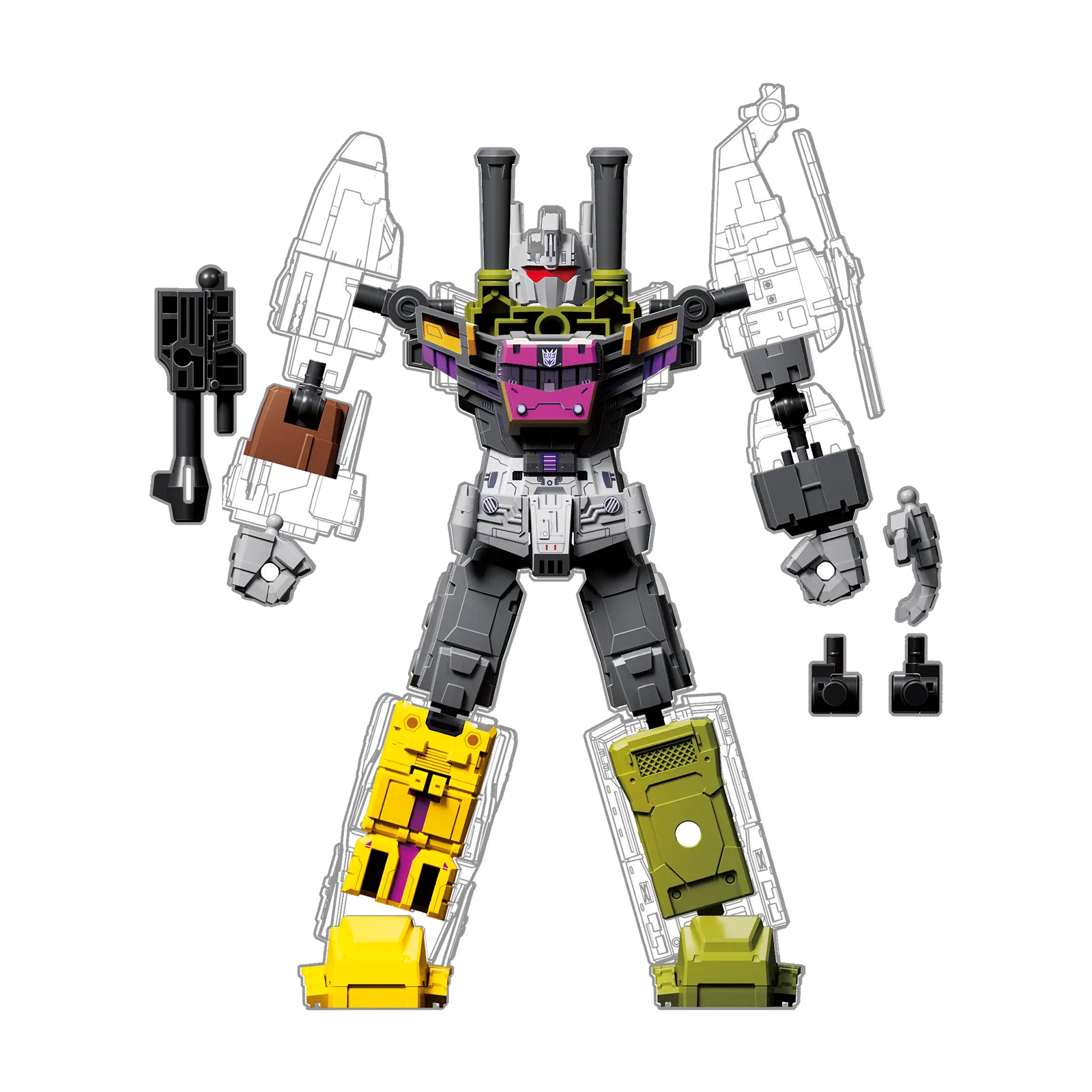 Blokees Transformers DV Bruticus Combining Accessory 71421