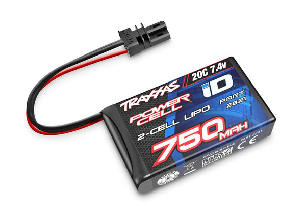 Traxxas 750mAh 7.4V 2-Cell 20C LiPo Battery - 2821