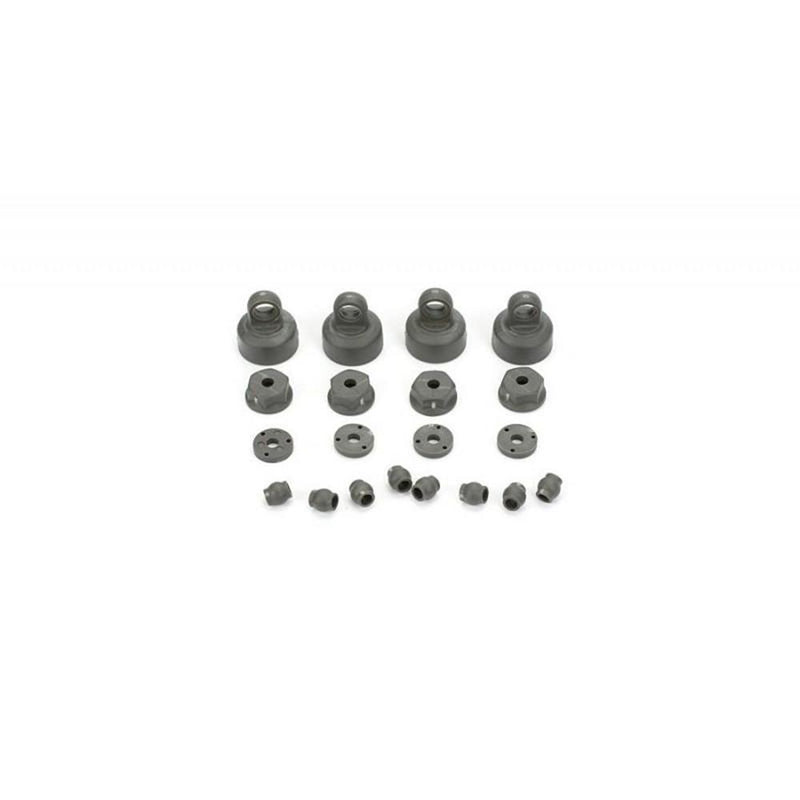 xECX ECX1037 Shock Cap Piston Pivot Ball Set