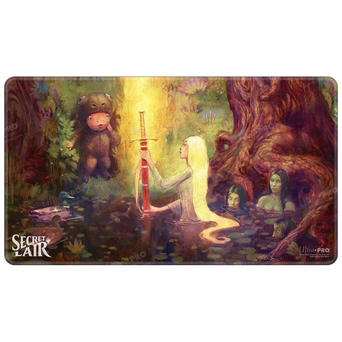 Ultra Pro MTG Secret Lair Holofoil Playmat (Nils Hamm Sword of