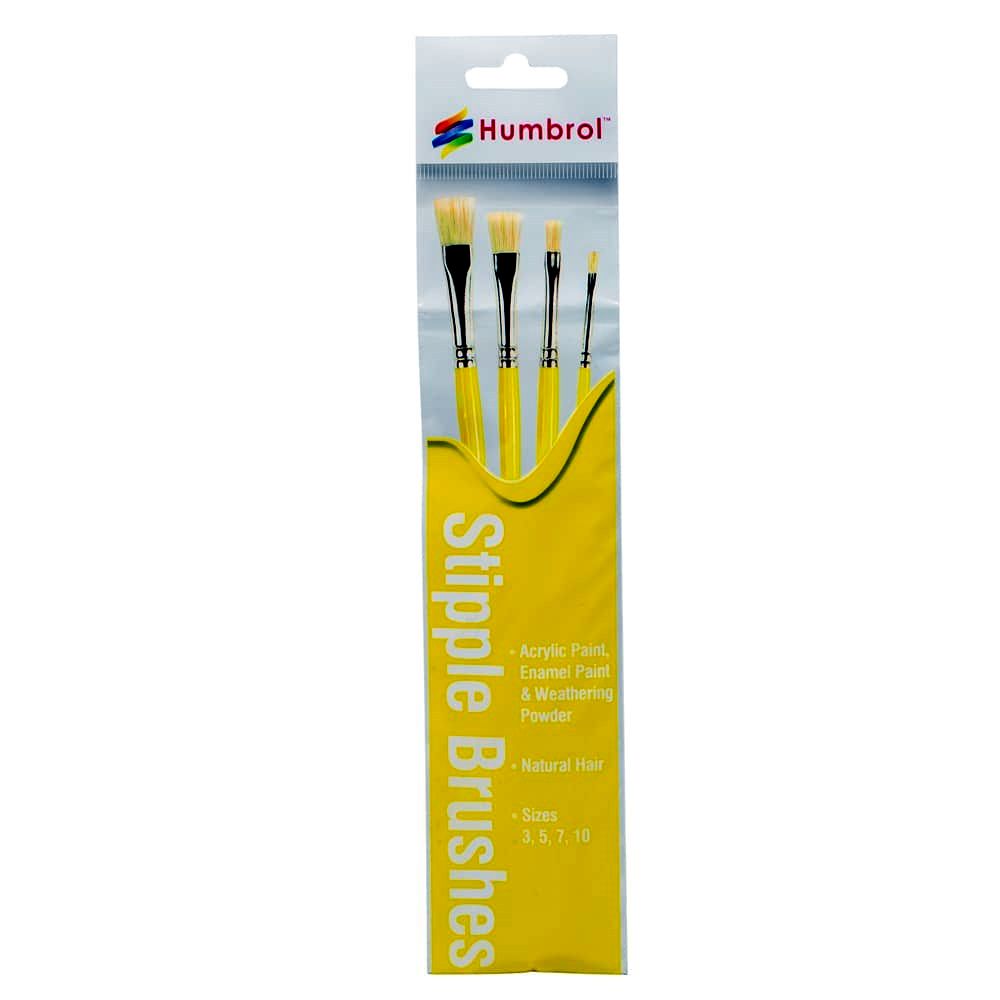 Humbrol 4306 Stipple Brush Pack -35710 NET