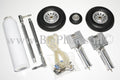 ESM Air Retract Oleo Set for KI84 RC Aircraft Spare Part