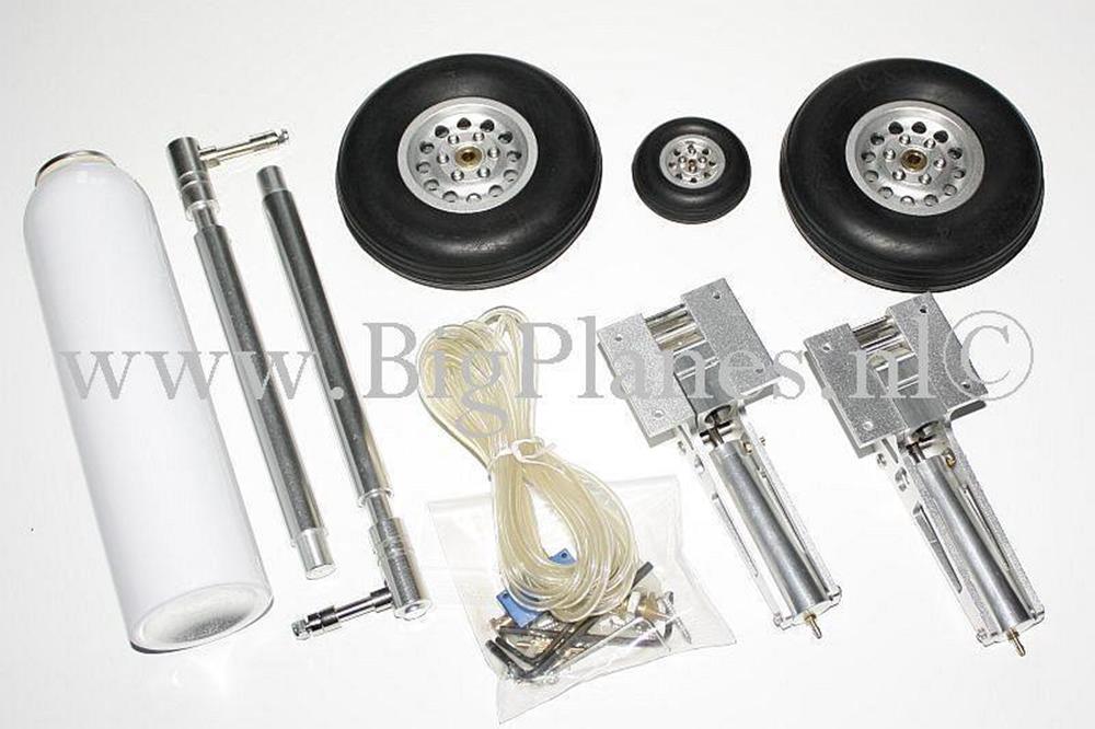 ESM Air Retract Oleo Set for KI84 RC Aircraft Spare Part