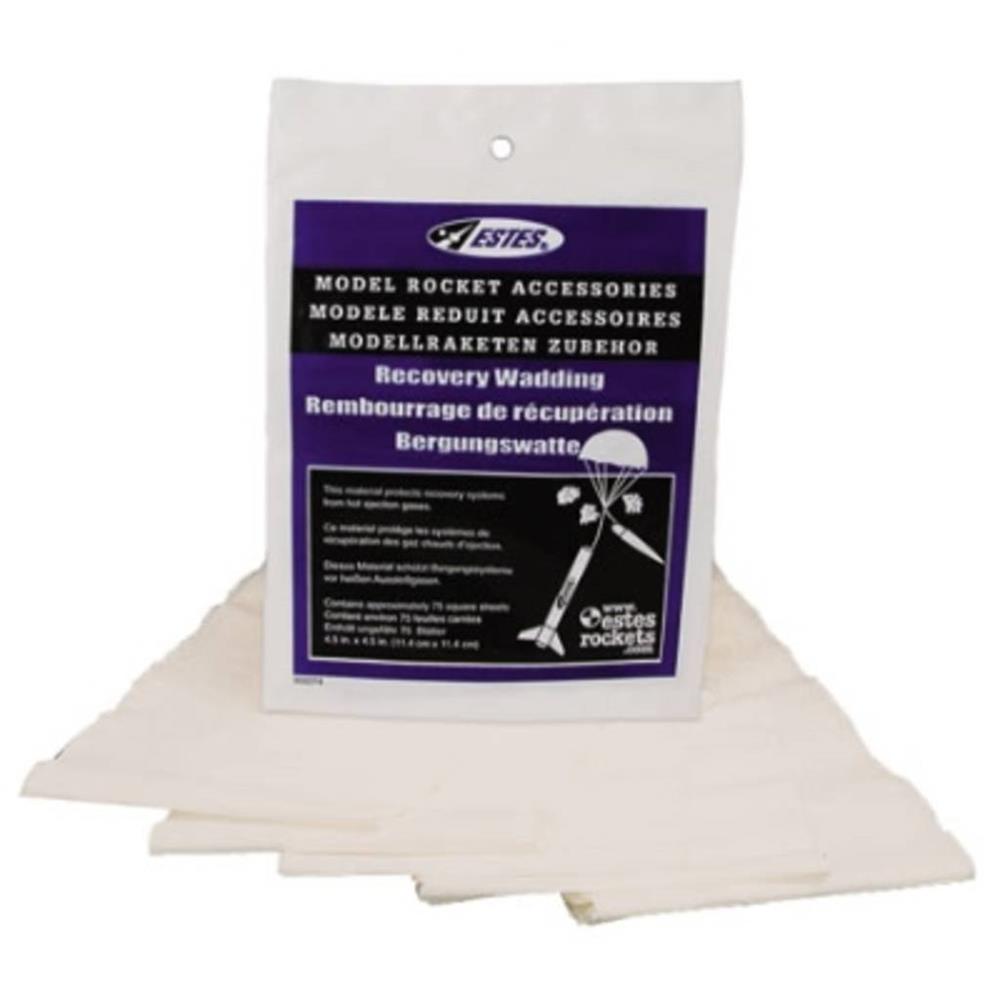Estes RECOVERY WADDING 75PCS