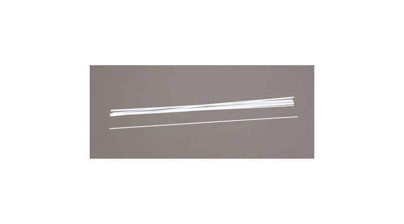Evergreen 8206 Styrene HO Scale Strip 2 x 6 (0.022 X 0.066 X 14") - 10 pieces