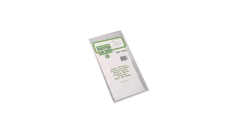 Evergreen 9007 Styrene Clear Sheet (0.015 X 6 X 12") - 2 pieces