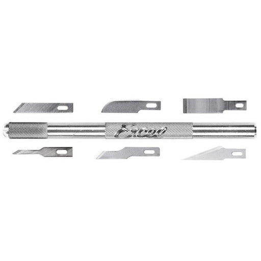 Excel Tools 19064 #1 Knife with 6 Assort Blades - Hobby City NZ