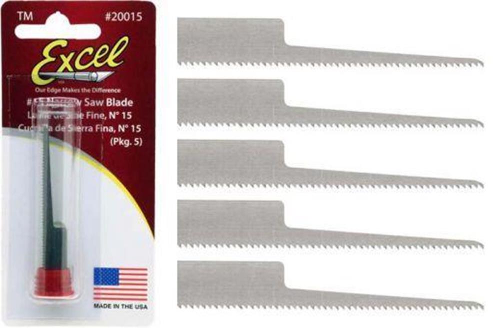 Excel Tools 20015 #2 Fine Saw Blades B15 Pk5 (10908989959)