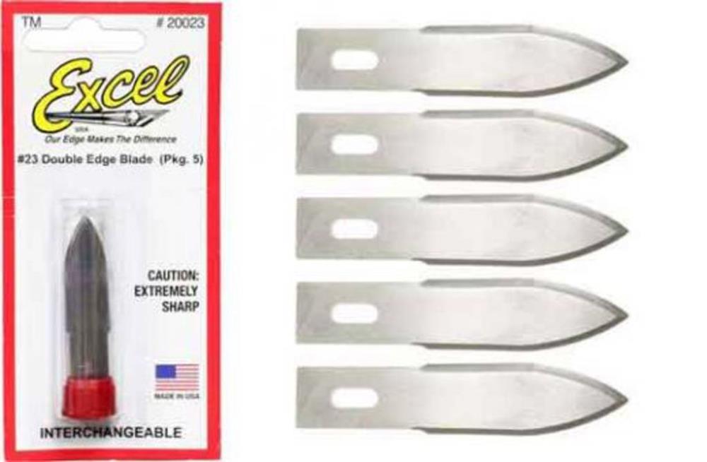 Excel Tools 20023 #2 Doubled Edge Curved B23 PK5 (10908991559)