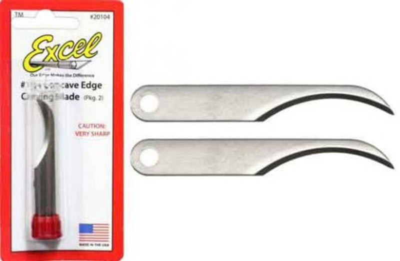 Excel Tools 20104 Concave Blade (2) - Hobby City NZ