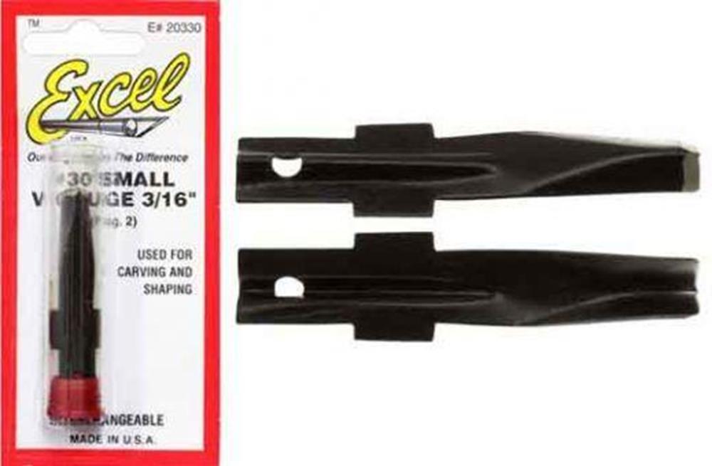 Excel Tools 20330 W/Carving V Gouge 3/16 (10908994375)