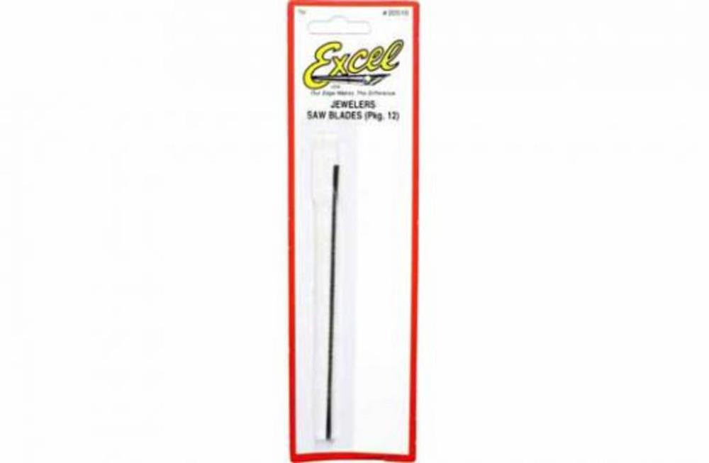 Excel Tools 20510 Jewellers Saw Blades #4/0 PK12 (8324594565357)