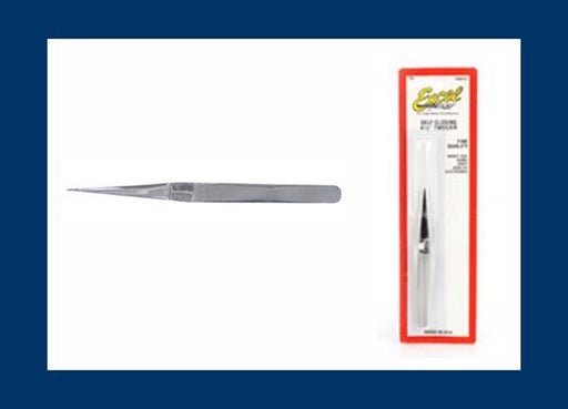 Excel Tools 30413 4-1/2" Self-Closing Tweezers - Hobby City NZ