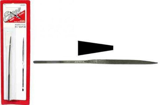 Excel Tools 55604 Needle File Knife - Hobby City NZ