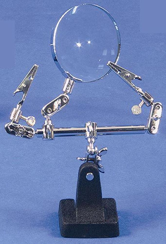 Excel Tools 55675 Extra Hands w/2 Clips & Magnif (10909023559)