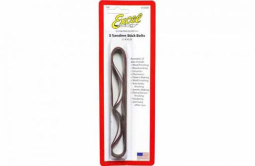 Excel Tools 55680 Spare Belts #120 Grit pack 5 - Hobby City NZ