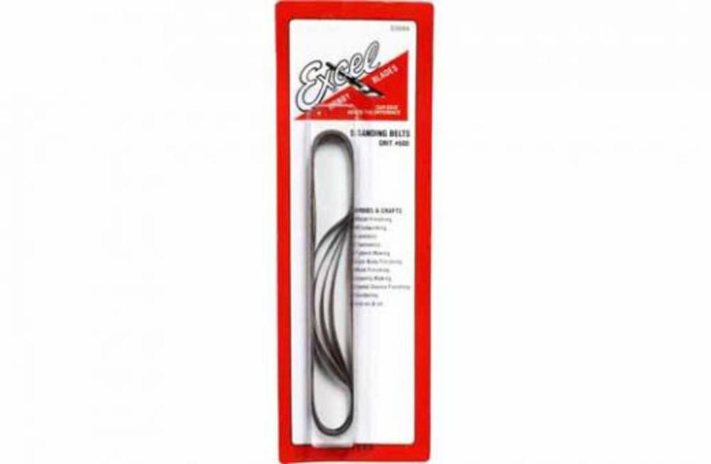 Excel Tools 55684 Spare Belts #600 Grit pack 5 (10909025159)