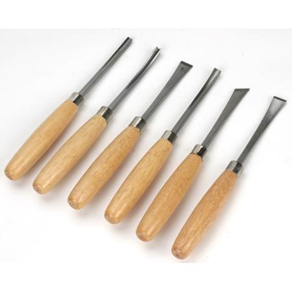 Excel Tools 56011 Beginner's 6-Piece Woodcarving Set (10909027847)