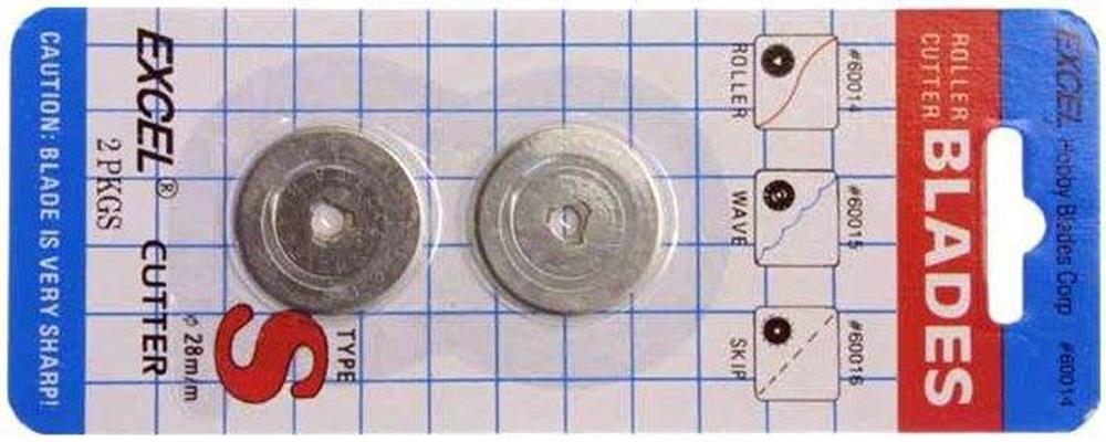 Excel Tools 60014 Rotary Blades Roller Type 2pcs (10909029063)
