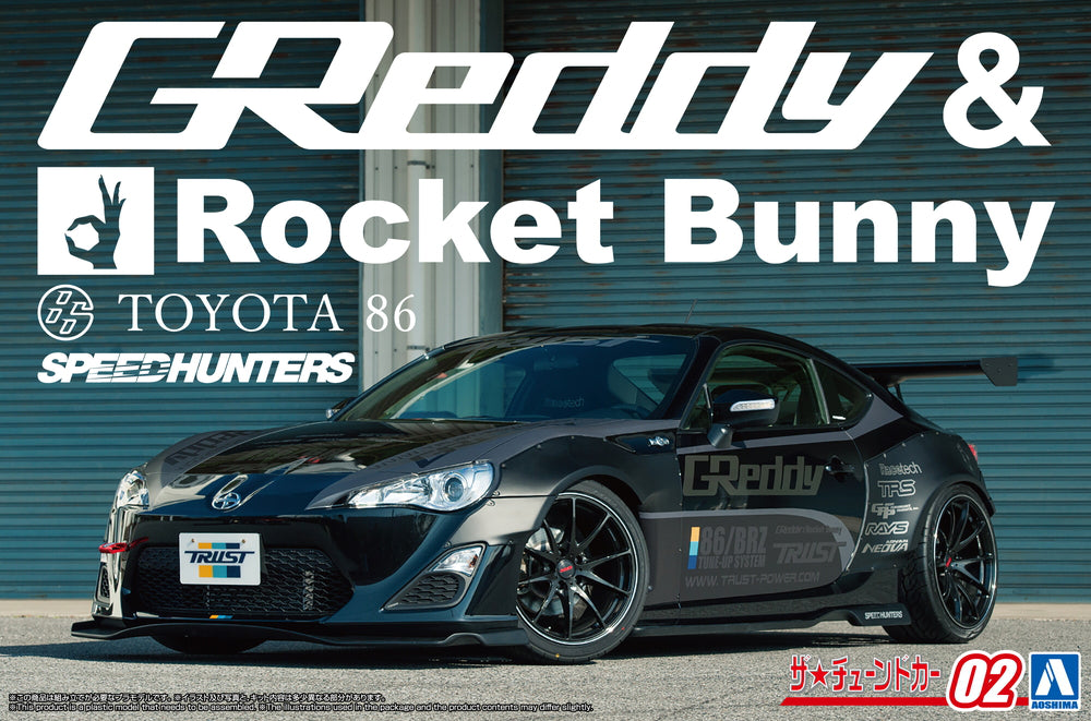 Aoshima 20104 1/24 Zn6 Toyota 86 '12 Greddy & Rocket Bunny Volk Racing Ver. (Toyota)