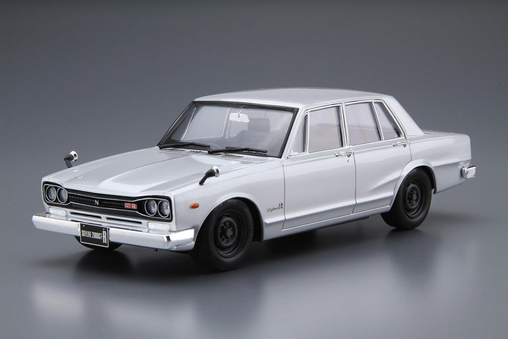 Aoshima 20130 1/24 Nissan Pgc10 Skyline 2000GT-R '70