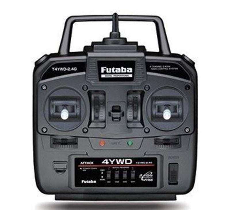Futaba ATTACK 4YWD 4-Channel 2.4GHz FHSS Transmitter w/R214GF-E Receiver