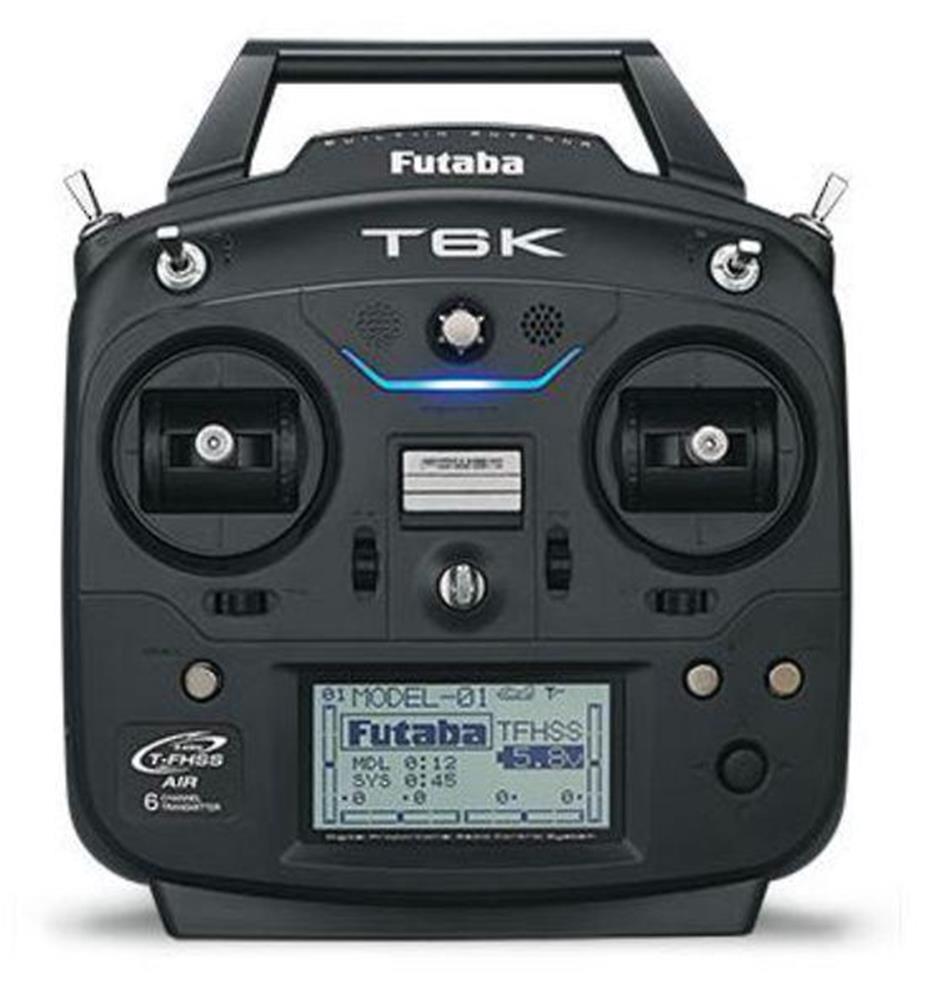 Futaba 6K V2 8-Channel T-FHSS Air System w/R3006SB Receiver - Heli (Mode 2) (7637225341165)