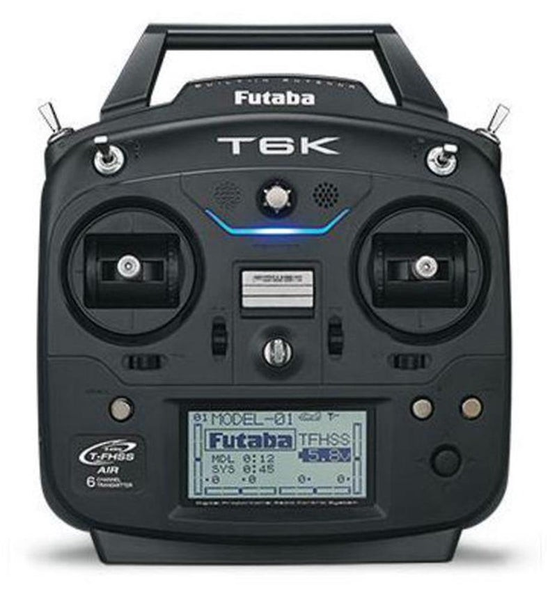 Futaba 6K V2 8-Channel T-FHSS Air System w/R3006SB Receiver - Heli (Mode 2)
