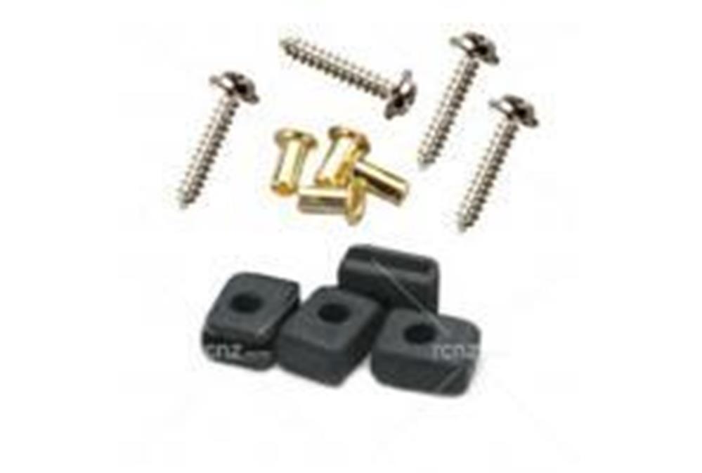 Futaba 944 Square Servo Grommet Mount Set (8277997486317)