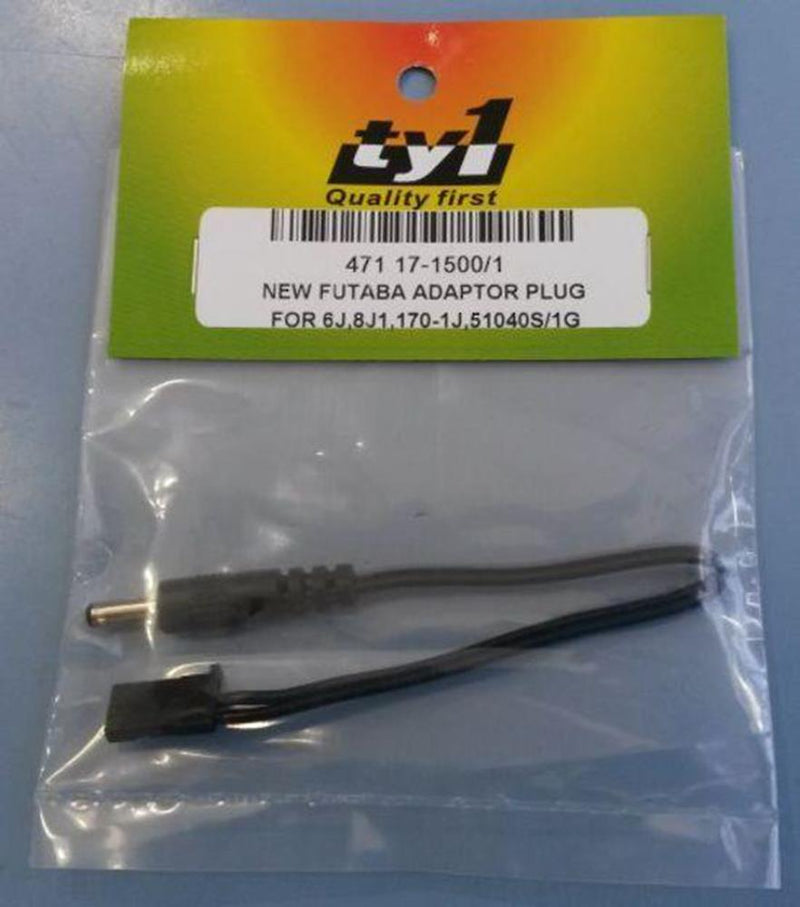 TY1 1500/1 Futaba Adaptor Plug for 6J 8J 10J 14SG - Hobby City NZ