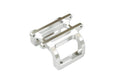 xzGaui 073210 NX7 ONE PIECE ENGINE MOUNT SILVER ANODIZED (7537505370349)