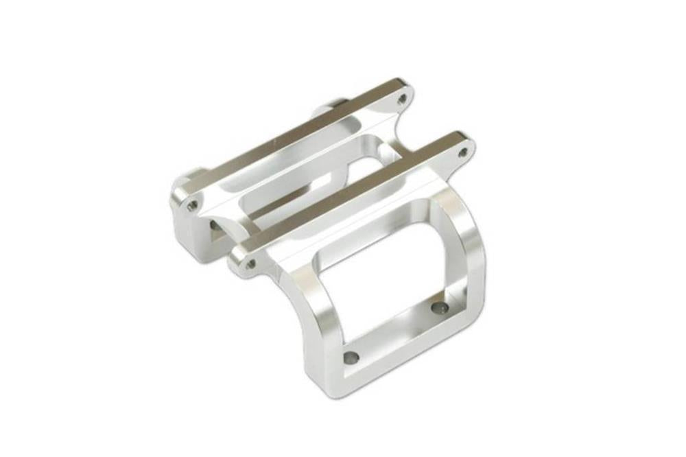 xzGaui 073210 NX7 ONE PIECE ENGINE MOUNT SILVER ANODIZED (7537505370349)