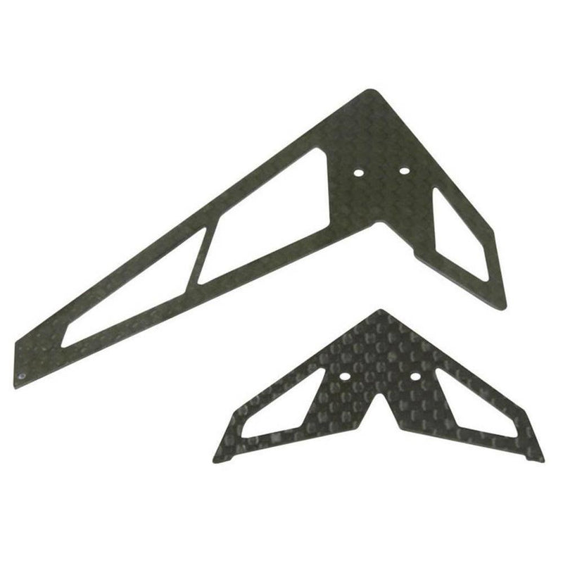 xzGaui 207045 H255 CF FIN & TAIL (A-TYPE) BLACK