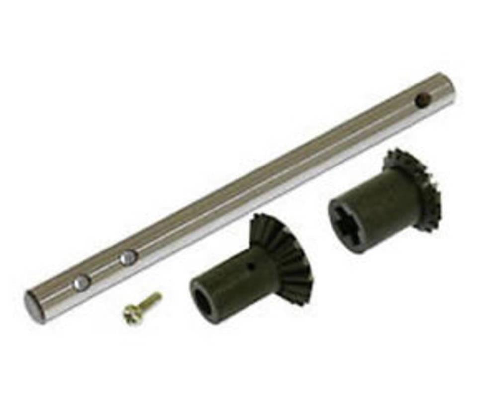xzGaui 208380 TAIL OUTPUT SHAFT & BEVEL GEAR SET (7537515561197)