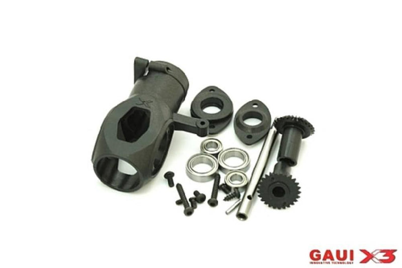 xzGaui 216119 X3 TAIL CASE ASSEMBLY WITH GEARS