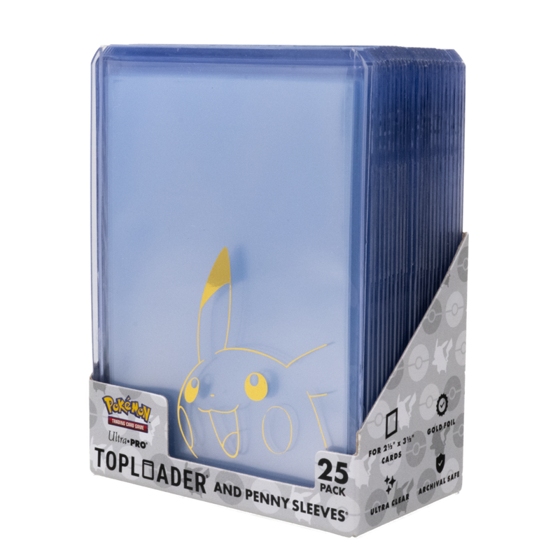 Ultra Pro Pokemon: Pikachu Toploader 35pt (25 Count) - UP16663
