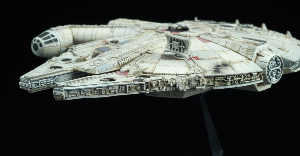 Bandai Star Wars G5064109 STAR WARS VEHICLE MODEL 006 MILLENNIUM FALCON - Hobby City NZ