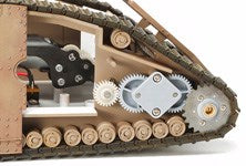 Tamiya 1/35 WWI British Tank Mk.IV Male (w/Single Motor) 1/35 (2)