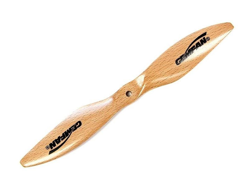 Gemfan GF-P160060GLW NITRO/GAS/EP 16X6 SCIMITAR STYLE WOOD PROPELLER - Hobby City NZ (10833449799)