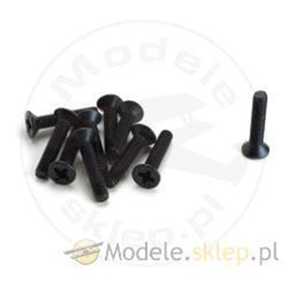 GS Racing M3x14 Flat Head RC Screw