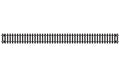 Hornby R0603 Long Straight 670mm - 1 Length (7537552195821)
