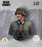 Scale 75 Busts Warfront Blaue Division Officer 1:10 (2)
